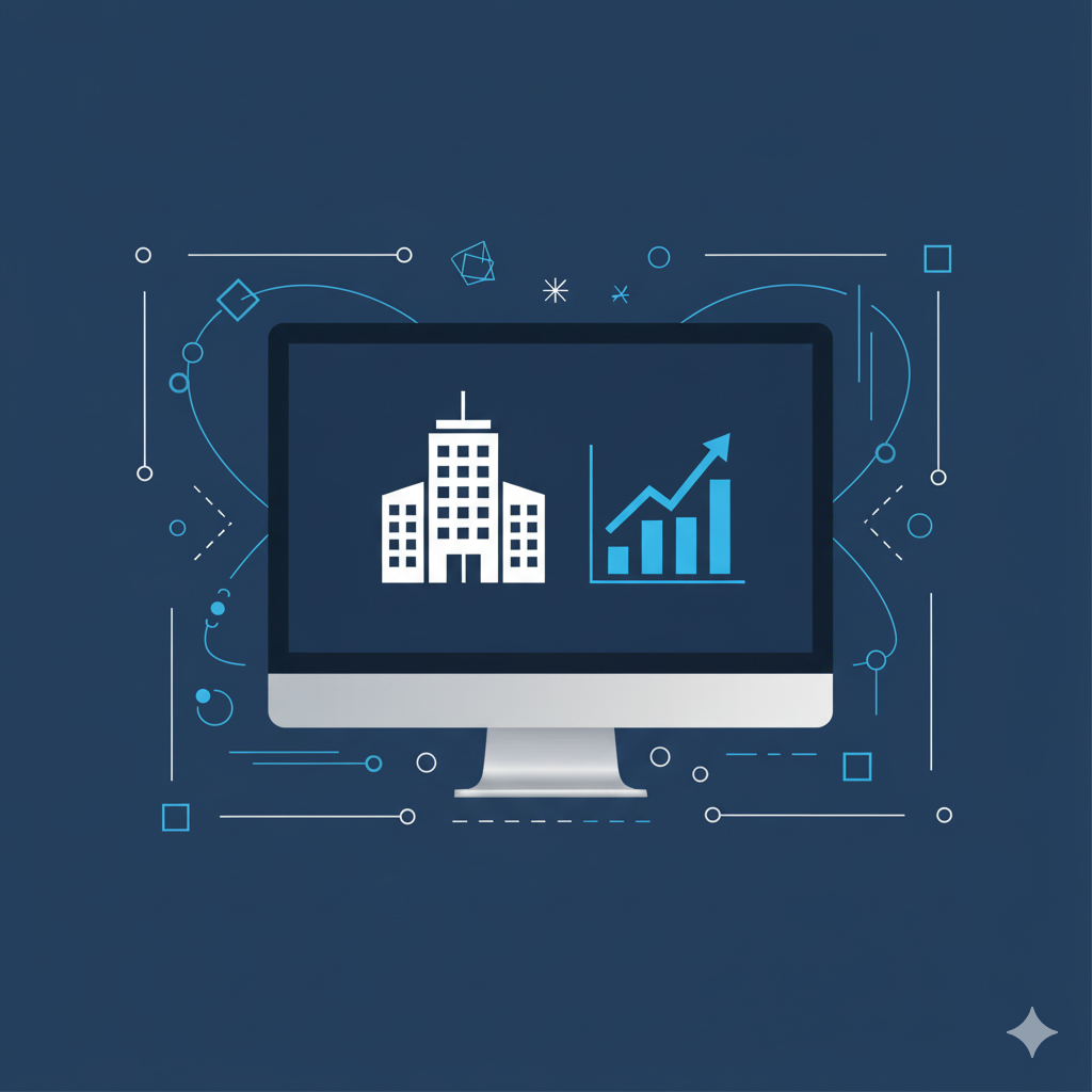 Ilustrasi visual untuk company profile perusahaan